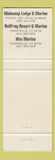 Matchbook Cover - Lake Powell Resorts Marinas Page AZ Hanksville UT