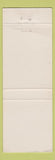 Matchbook Cover - Clinton House Restaurant Clinton NJ Pattenburg WEAR