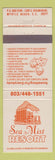 Matchbook Cover - Sea Mist Resort Myrtle Beach SC