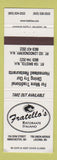 Matchbook Cover - Fratello's Italian Restaurant Londonderry NH Bristol WEAR
