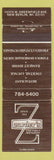 Matchbook Cover - Zarder's Restaurant New Berlin WI