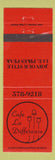 Matchbook Cover - Cafe LA Difference Colorado Springs