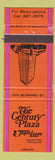 Matchbook Cover - Century Plaza Vancouver BC Travel Lodge