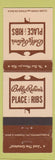 Matchbook Cover - Bobby Rubino's Ribs Tampa FL