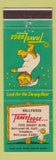 Matchbook Cover - Travel Lodge Sleepy Bear Hollywood CA