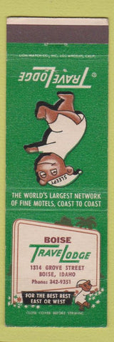 Matchbook Cover - Travel Lodge Sleepy Bear Boise ID