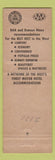 Matchbook Cover - Travel Lodge Sleepy Bear San Francisco Market Street WORN