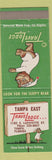 Matchbook Cover - Travel Lodge Sleepy Bear Tampa FL East