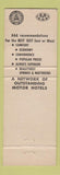 Matchbook Cover - Travel Lodge Sleepy Bear Tampa FL East