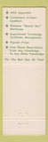 Matchbook Cover - Travel Lodge Sleepy Bear Redding CA