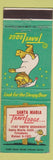 Matchbook Cover - Travel Lodge Sleepy Bear Santa Maria CA #2
