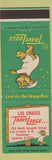 Matchbook Cover - Travel Lodge Sleepy Bear Las Cruces NM WEAR