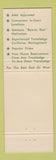 Matchbook Cover - Travel Lodge Sleepy Bear Santa Barbara CA City Center