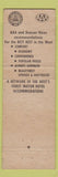 Matchbook Cover - Travel Lodge Sleepy Bear Brawley CA