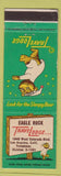 Matchbook Cover - Travel Lodge Sleepy Bear Los Angeles CA Eagle Rock #1