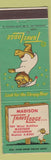 Matchbook Cover - Travel Lodge Sleepy Bear Madison WI #1