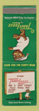 Matchbook Cover - Travel Lodge Sleepy Bear Bishop CA WEAR #1