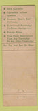 Matchbook Cover - Travel Lodge Sleepy Bear Oakland CA Townhouse