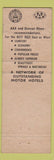 Matchbook Cover - Travel Lodge Sleepy Bear San Francisco CA Golden Gate #2