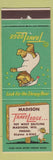 Matchbook Cover - Travel Lodge Sleepy Bear Madison WI #1