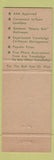 Matchbook Cover - Travel Lodge Sleepy Bear Madison WI #1