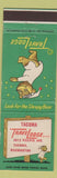 Matchbook Cover - Travel Lodge Sleepy Bear Tacoma WA #2