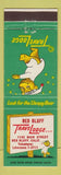 Matchbook Cover - Travel Lodge Sleepy Bear Red Bluff CA