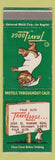 Matchbook Cover - Travel Lodge Sleepy Bear Palo Alto CA