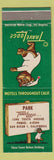 Matchbook Cover - Travel Lodge Sleepy Bear San Diego CA Park #1