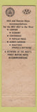 Matchbook Cover - Travel Lodge Sleepy Bear San Diego CA Park #1