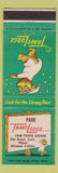 Matchbook Cover - Travel Lodge Sleepy Bear San Diego CA Park #2