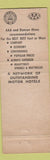 Matchbook Cover - Travel Lodge Sleepy Bear San Diego CA Park #3