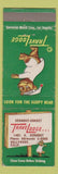 Matchbook Cover - Travel Lodge Sleepy Bear Hollywood CA Vermont Sunset #1