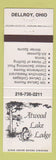 Matchbook Cover - Atwood Lake Lodge Dellroy OH