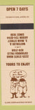 Matchbook Cover - Art's Place Akron OH Cuyahoga Falls
