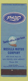 Matchbook Cover - Mesilla Motors Ford Las Cruces NM low phone #