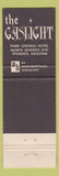 Matchbook Cover - The Gaslight Phoenix AZ