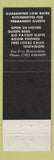 Matchbook Cover - Downtowner Hotel Las Vegas NV