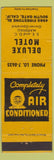 Matchbook Cover - Deluxe Motel South Gate CA Eskimo