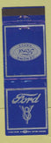 Matchbook Cover - Ford V8