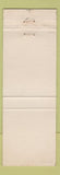 Matchbook Cover - Ford V8