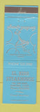 Matchbook Cover - El Nido Steakhosue Sonora CA blue