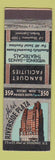 Matchbook Cover - Hotel Riverside Plaza New York City deco
