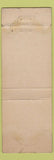 Matchbook Cover - Twin Lakes Restaurant Fairway House South Pasadena El Monte CA