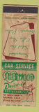 Matchbook Cover - Sherwood Rive In Restaurant Salinas CA WORN