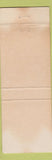 Matchbook Cover - B&D Charbroil Corral Sonora CA  teal