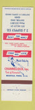 Matchbook Cover - Channel Lock Toolds Dayton OH Meadville PA