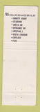 Matchbook Cover - 1965 Oldsmobile George Williamson Lake Wales FL