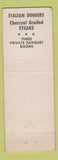 Matchbook Cover - EJ Murphy Stockton CA girlie