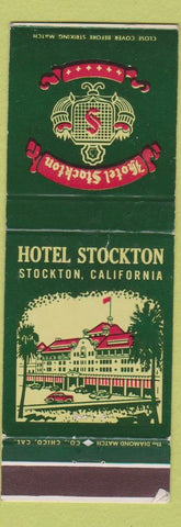 Matchbook Cover - Hotel Stockton CA